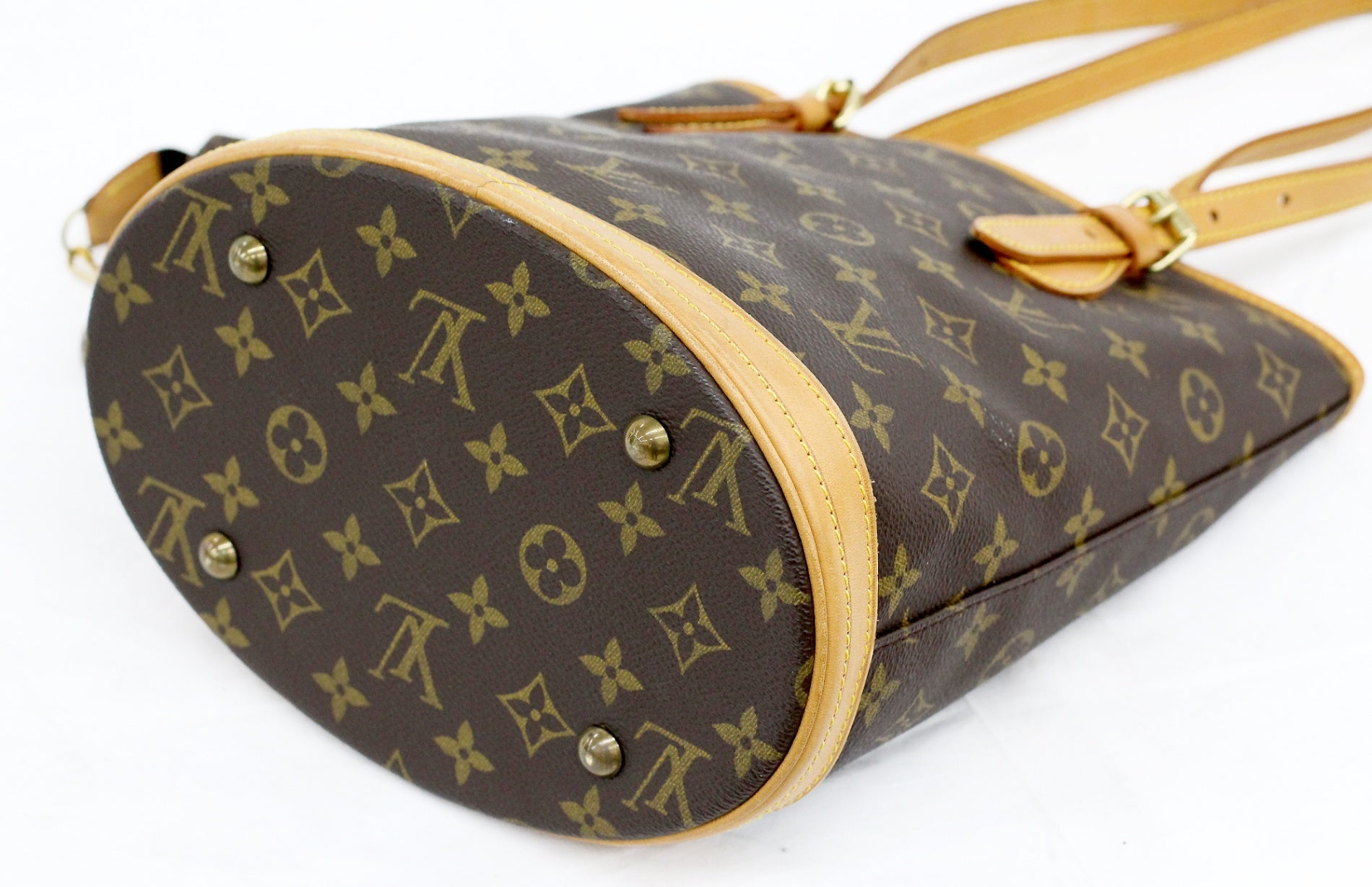 LOUIS VUITTON(ルイヴィトン) モノグラム バケットPM M42238 トートバッグ - 電動工具・楽器・ブランド・住設家電も総合リユース｜リサイクルショップ福助