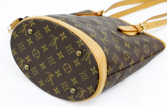 LOUIS VUITTON(ルイヴィトン) モノグラム バケットPM M42238 トートバッグ - 電動工具・楽器・ブランド・住設家電も総合リユース｜リサイクルショップ福助
