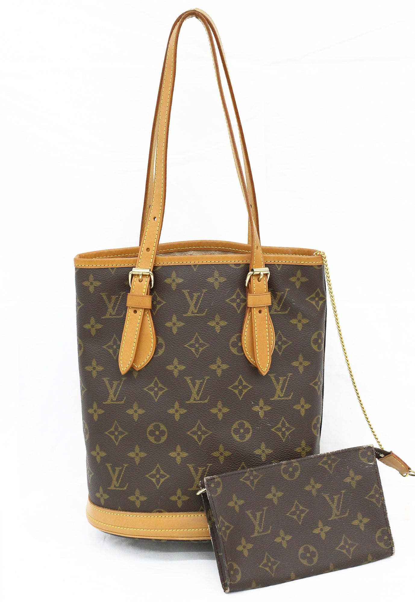 LOUIS VUITTON(ルイヴィトン) モノグラム バケットPM M42238 トートバッグ - 電動工具・楽器・ブランド・住設家電も総合リユース｜リサイクルショップ福助