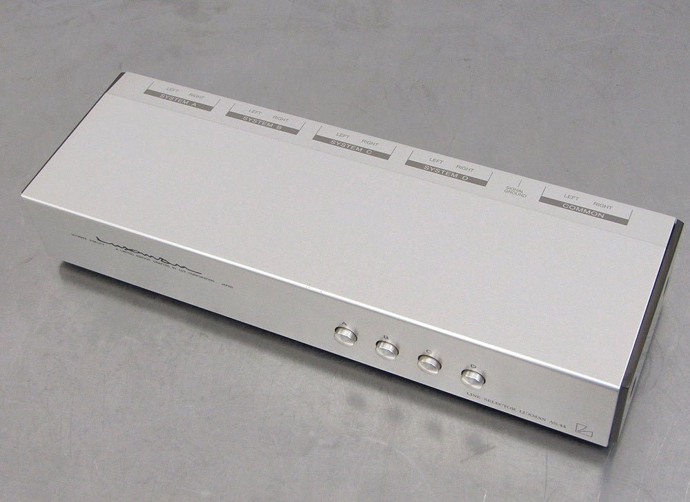 LUXMAN ラックスマン コアキシャルラインセレクター AS - 44 4系統 - 安心保証・業界最安値の販売 福助