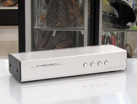 LUXMAN ラックスマン コアキシャルラインセレクター AS - 44 4系統 - 安心保証・業界最安値の販売 福助