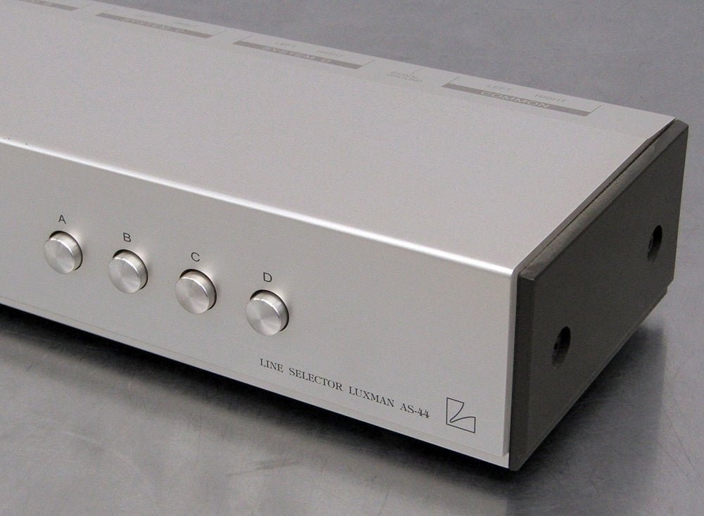 LUXMAN ラックスマン コアキシャルラインセレクター AS - 44 4系統 - 安心保証・業界最安値の販売 福助