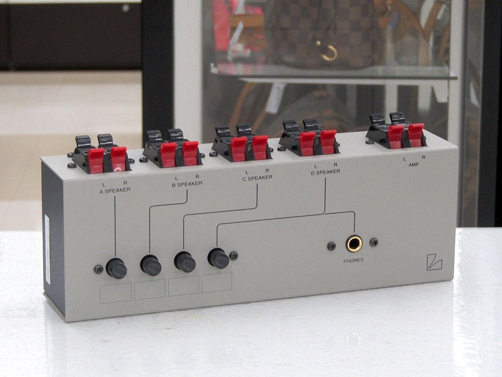 LUXMAN (ラックスマン) スピーカーセレクター AS - 5III - 安心保証・業界最安値の販売 福助