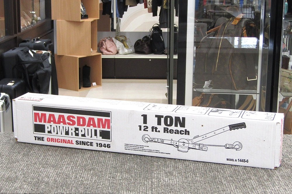 Maasdam マースダム パワープーラー EA988MC - 1 144S - 6 1Ton 3.6m ハンドウィンチ - 電動工具・楽器・ブランド・住設家電も総合リユース｜リサイクルショップ福助