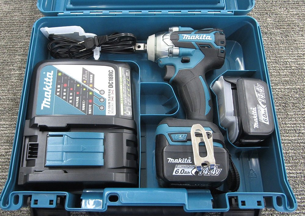 makita マキタ 充電式インパクトレンチ 14.4V 6Ah バッテリ2本・充電器・ケース付 TW284DRGX - 電動工具・楽器・ブランド・住設家電も総合リユース｜リサイクルショップ福助