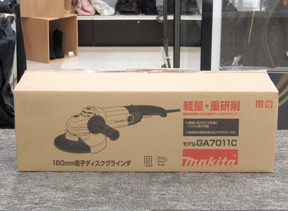 makita マキタ 180mm 電子ディスクグラインダ GA7011C - 電動工具・楽器・ブランド・住設家電も総合リユース｜リサイクルショップ福助