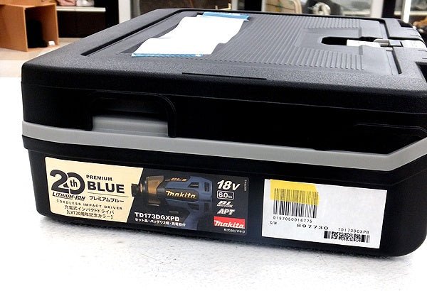 makita(マキタ) 充電式インパクトドライバ 18V - 6.0Ah TD173DGXPB プレミアムブルー LXT20周年記念限定カラー - 電動工具・楽器・ブランド・住設家電も総合リユース｜リサイクルショップ福助
