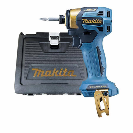 makita(マキタ) 充電式インパクトドライバ 18V-6.0Ah TD173DGXPB プレミアムブルー LXT20周年記念限定カラー バッテリー・充電器・ケース付 - 電動工具・楽器・ブランド・住設家電も総合リユース｜リサイクルショップ福助