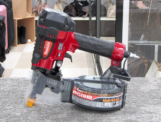 makita マキタ 鋼板用高圧エア釘打ち機 AN511HB - 電動工具・楽器・ブランド・住設家電も総合リユース｜リサイクルショップ福助