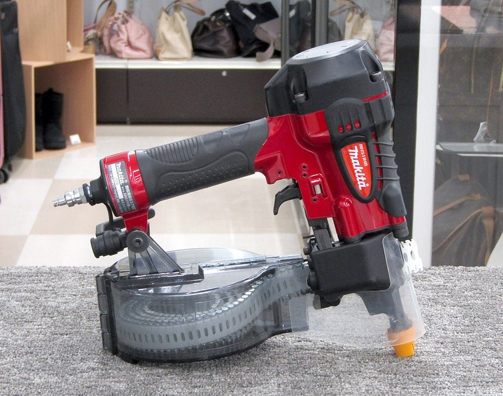 makita マキタ 鋼板用高圧エア釘打ち機 AN511HB - 電動工具・楽器・ブランド・住設家電も総合リユース｜リサイクルショップ福助