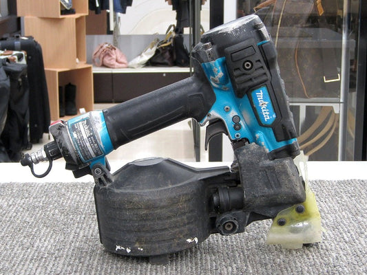 makita マキタ AN533H 50mm高圧エア釘打ち機 青 - 電動工具・楽器・ブランド・住設家電も総合リユース｜リサイクルショップ福助