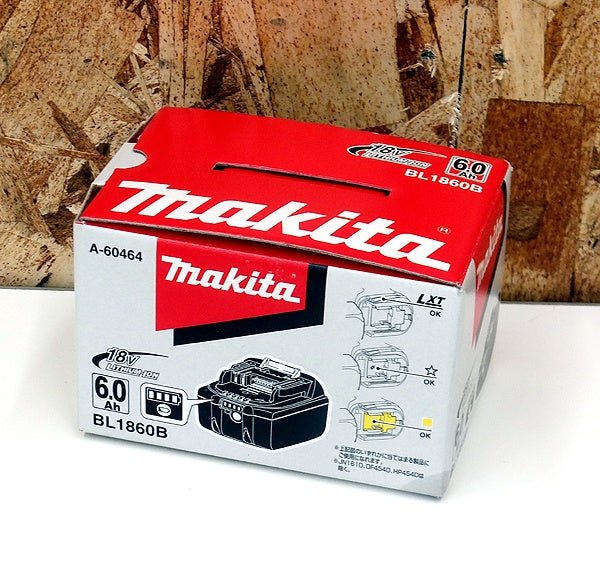 makita/マキタ リチウムイオンバッテリ BL1860B 6.0Ah 18V A - 60464 - 電動工具・楽器・ブランド・住設家電も総合リユース｜リサイクルショップ福助