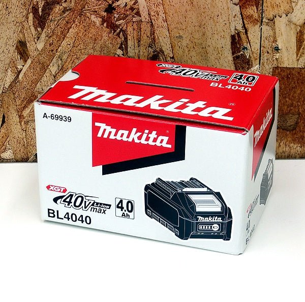 makita(マキタ) 純正バッテリー BL4040(A - 69939) XGT 40Vmax/4.0Ah リチウムイオン電池 - 電動工具・楽器・ブランド・住設家電も総合リユース｜リサイクルショップ福助