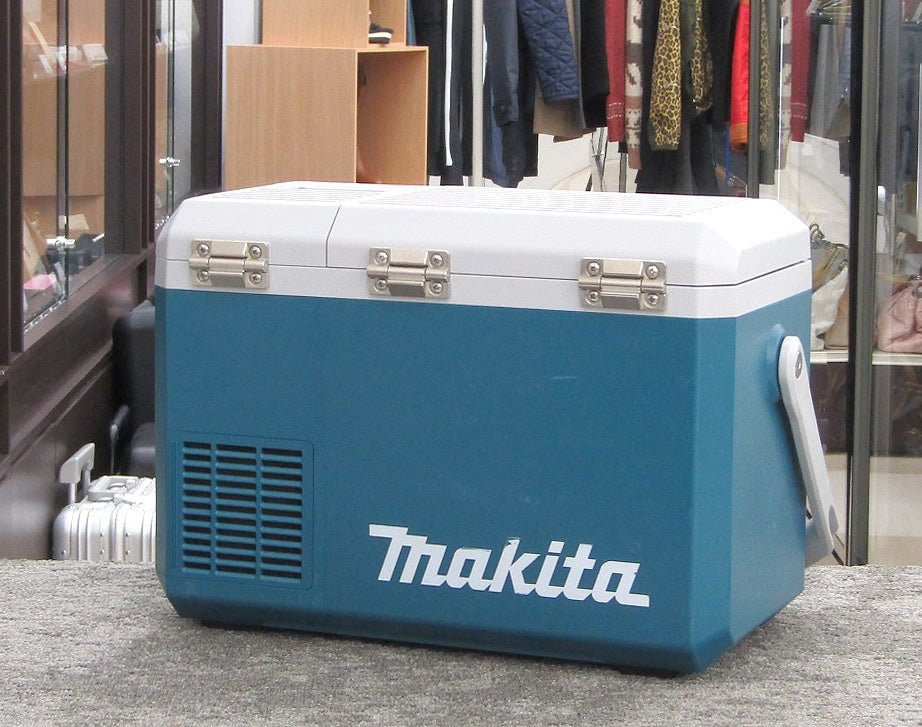 makita マキタ 保冷/保温 クーラーボックス CW003GZ 40Vmax/18V対応 バッテリー/充電器別売 7Lモデル 保冷:10～ - 18℃/保温:30～60℃ - 電動工具・楽器・ブランド・住設家電も総合リユース｜リサイクルショップ福助