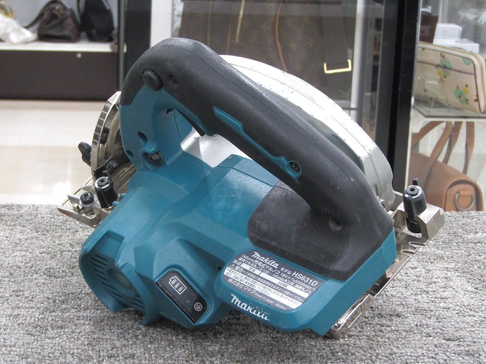 makita マキタ HS631DZ 165mm充電式マルノコ 18V 本体のみ/バッテリー・充電器別売) 丸のこ - 電動工具・楽器・ブランド・住設家電も総合リユース｜リサイクルショップ福助