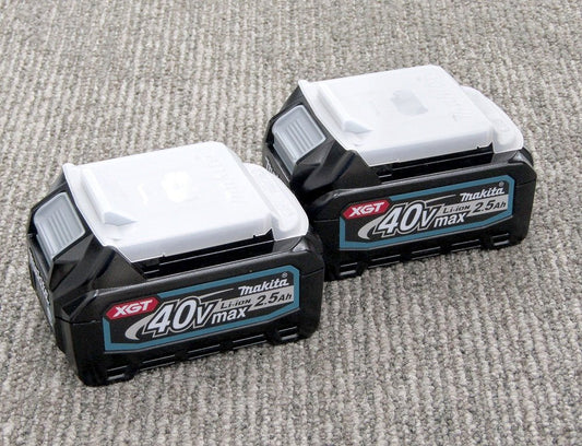 makita マキタ KP001GRDX 82mm充電式カンナ 40Vmax2.5Ａh バッテリ2本・充電器付 - 電動工具・楽器・ブランド・住設家電も総合リユース｜リサイクルショップ福助