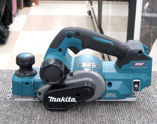 makita マキタ KP001GRDX 82mm充電式カンナ 40Vmax2.5Ａh バッテリ2本・充電器付 - 電動工具・楽器・ブランド・住設家電も総合リユース｜リサイクルショップ福助