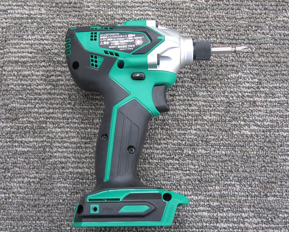makita マキタ MTD001DSAX 充電式インパクトドライバ 14.4V 2Ah バッテリ2本/充電器/ケース付 - 電動工具・楽器・ブランド・住設家電も総合リユース｜リサイクルショップ福助