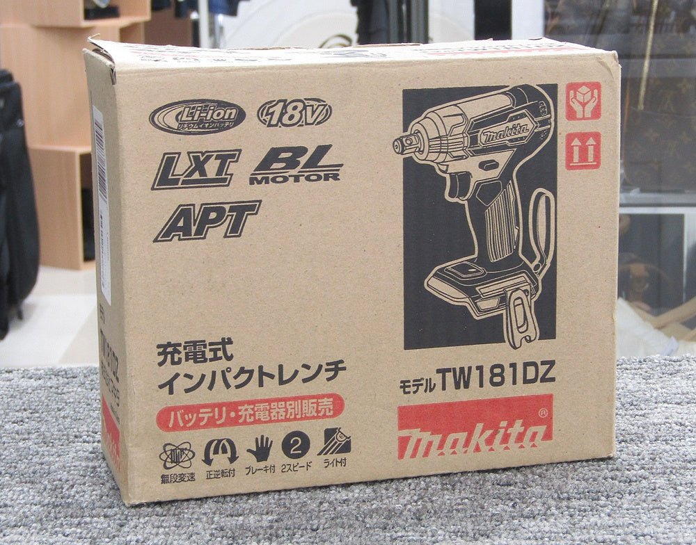makita マキタ インパクトレンチ TW181DZ 18V トルク180Nm - 電動工具・楽器・ブランド・住設家電も総合リユース｜リサイクルショップ福助