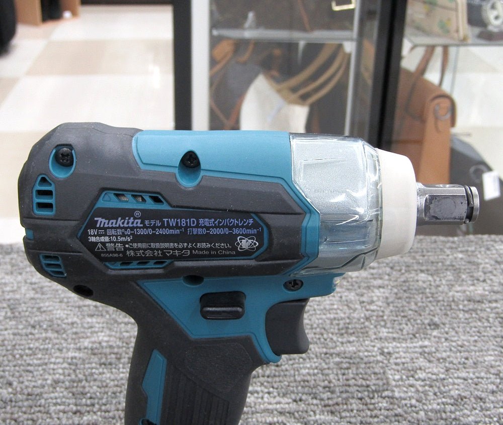 makita マキタ インパクトレンチ TW181DZ 18V トルク180Nm - 電動工具・楽器・ブランド・住設家電も総合リユース｜リサイクルショップ福助