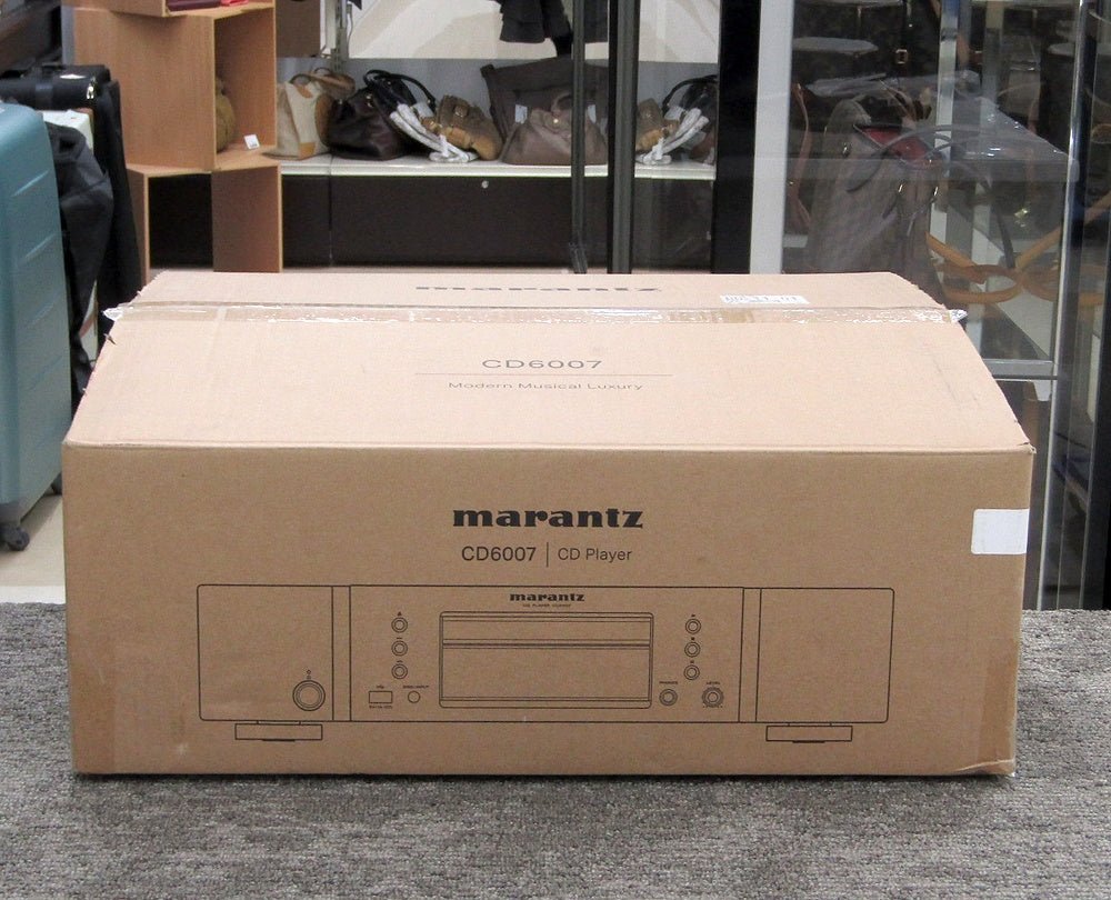 marantz マランツ CD6007 CDプレーヤー HDAM搭載 フルディスクリート/アナログ出力回路搭載 192kHz/24bit対応DAC搭載 シルバーゴールド - 電動工具・楽器・ブランド・住設家電も総合リユース｜リサイクルショップ福助