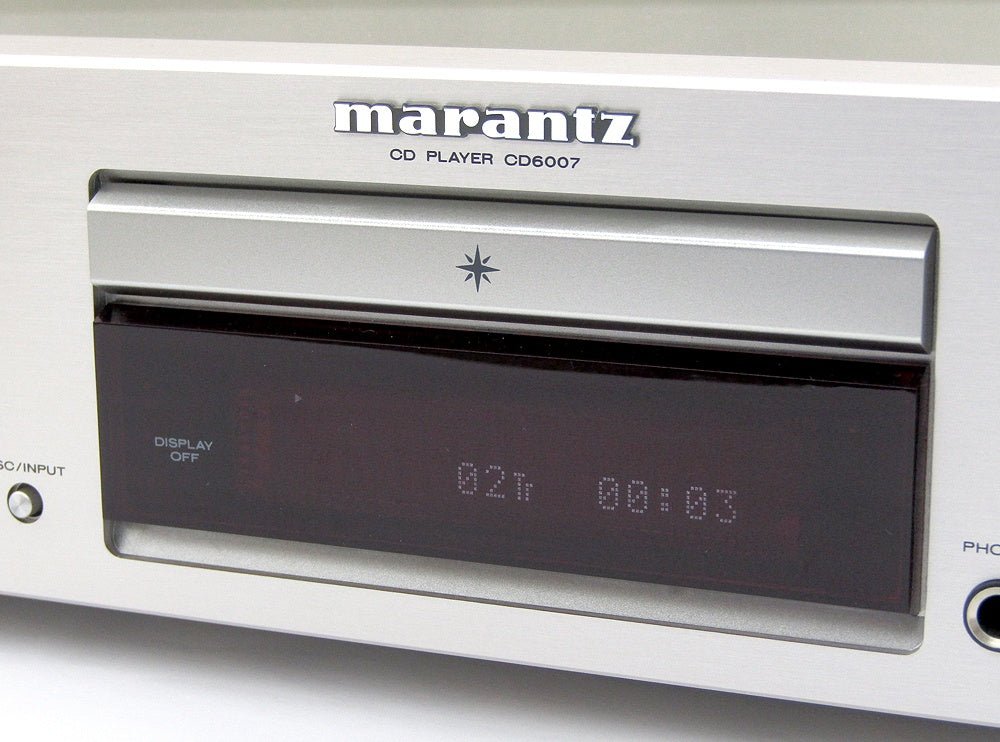 marantz マランツ CD6007 CDプレーヤー HDAM搭載 フルディスクリート/アナログ出力回路搭載 192kHz/24bit対応DAC搭載 シルバーゴールド - 電動工具・楽器・ブランド・住設家電も総合リユース｜リサイクルショップ福助
