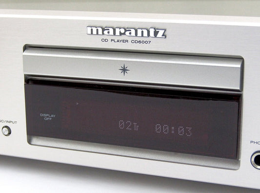 marantz マランツ CD6007 CDプレーヤー HDAM搭載 フルディスクリート/アナログ出力回路搭載 192kHz/24bit対応DAC搭載 シルバーゴールド - 電動工具・楽器・ブランド・住設家電も総合リユース｜リサイクルショップ福助