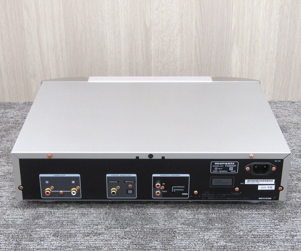 marantz マランツ CD6007 CDプレーヤー HDAM搭載 フルディスクリート/アナログ出力回路搭載 192kHz/24bit対応DAC搭載 シルバーゴールド - 電動工具・楽器・ブランド・住設家電も総合リユース｜リサイクルショップ福助