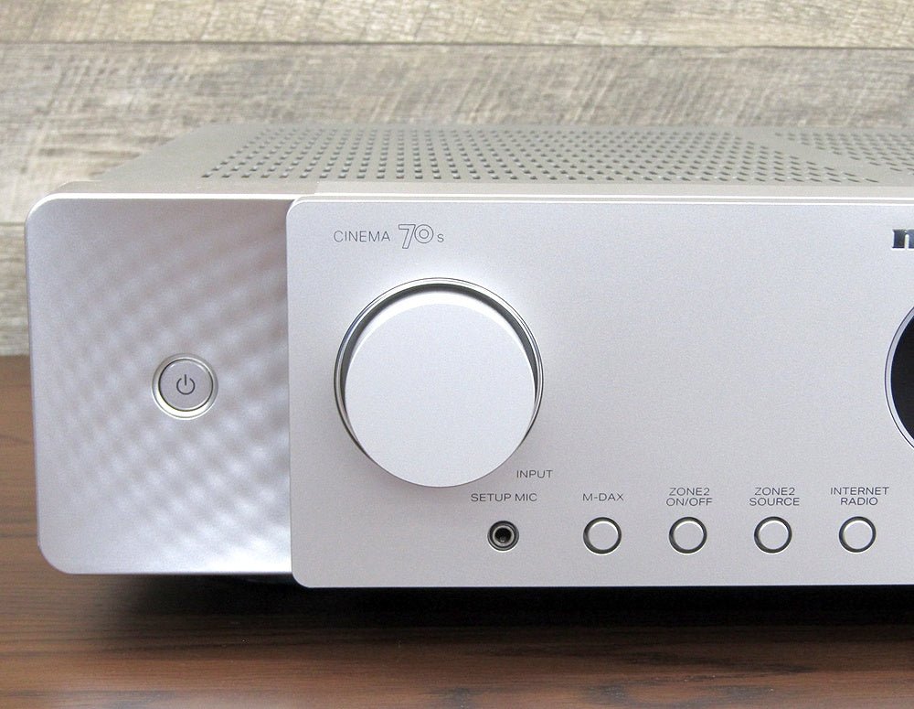 Marantz マランツ CINEMA70S/FN 7.2ch スリムデザインAVサラウンドレシーバー/AVアンプ 8K Ultra HD HDR10+、 eARC対応 /シルバーゴールド - 電動工具・楽器・ブランド・住設家電も総合リユース｜リサイクルショップ福助