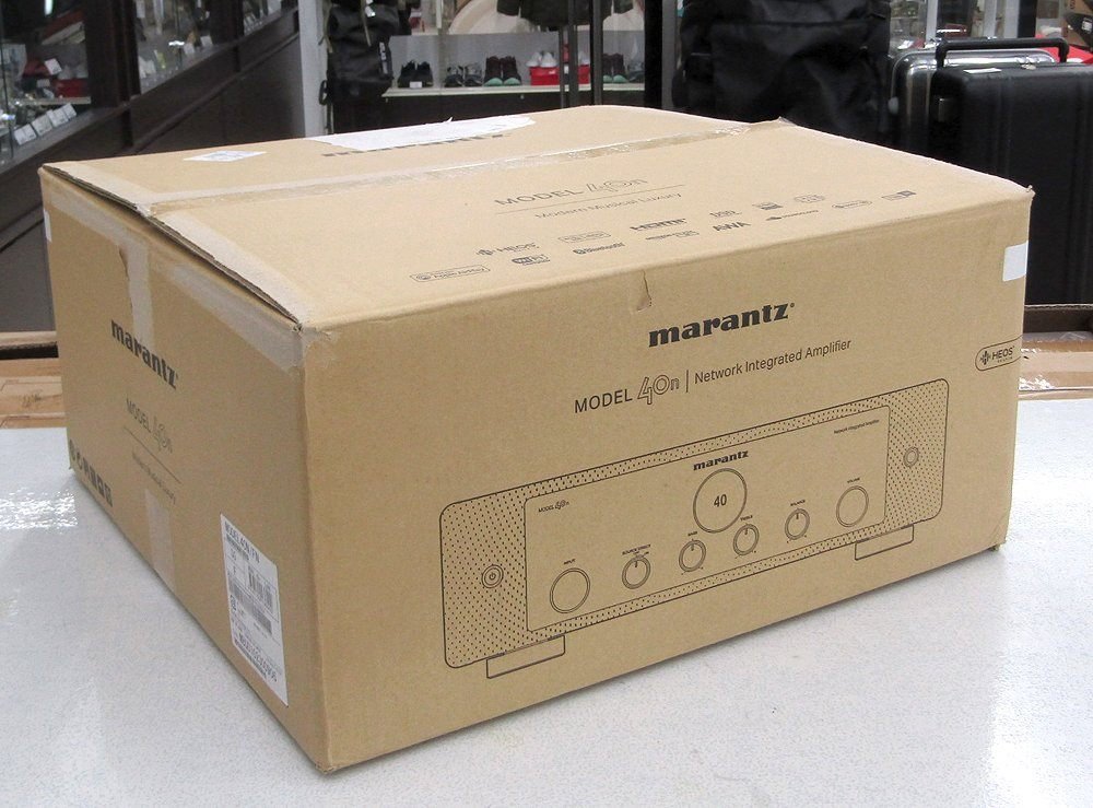 Marantz マランツ ネットワークプリメインアンプ MODEL 40N/FN シルバー - 安心保証・業界最安値の販売 福助