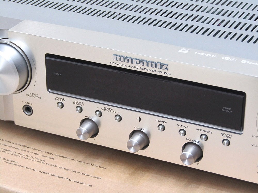 Marantz マランツ NR1200 ネットワークレシーバー HDMIセレクター Hi - Fiステレオアンプ - 安心保証・業界最安値の販売 福助