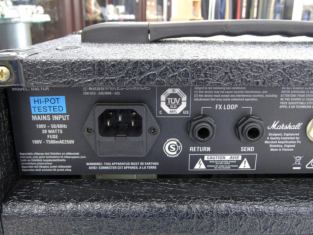 Marshall マーシャル ギターアンプ DSL1CR ギターアンプ コンボ 1W/0.1W出力 - 電動工具・楽器・ブランド・住設家電も総合リユース｜リサイクルショップ福助