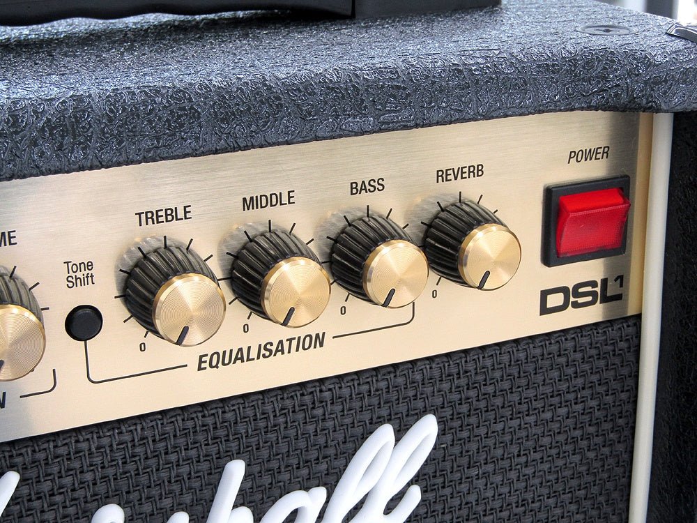 Marshall マーシャル ギターアンプ DSL1CR ギターアンプ コンボ 1W/0.1W出力 - 電動工具・楽器・ブランド・住設家電も総合リユース｜リサイクルショップ福助