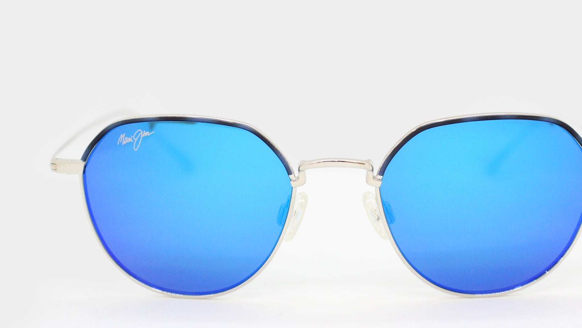 MAUI JIM(マウイジム) MJ859 - 17 サングラス ミラーレンズ ISLAND EYES シルバーカラー チタニウムフレーム - 安心保証・業界最安値の販売 福助