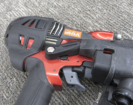 MAX マックス 高圧コイルネイラ HN - 65N4(D) - R 釘打ち機 マイスターレッド (HN91017) - 電動工具・楽器・ブランド・住設家電も総合リユース｜リサイクルショップ福助