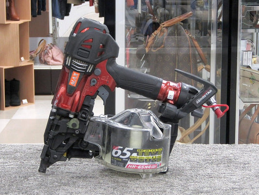 MAX マックス 高圧コイルネイラ HN - 65N4(D) - R 釘打ち機 マイスターレッド (HN91017) - 電動工具・楽器・ブランド・住設家電も総合リユース｜リサイクルショップ福助