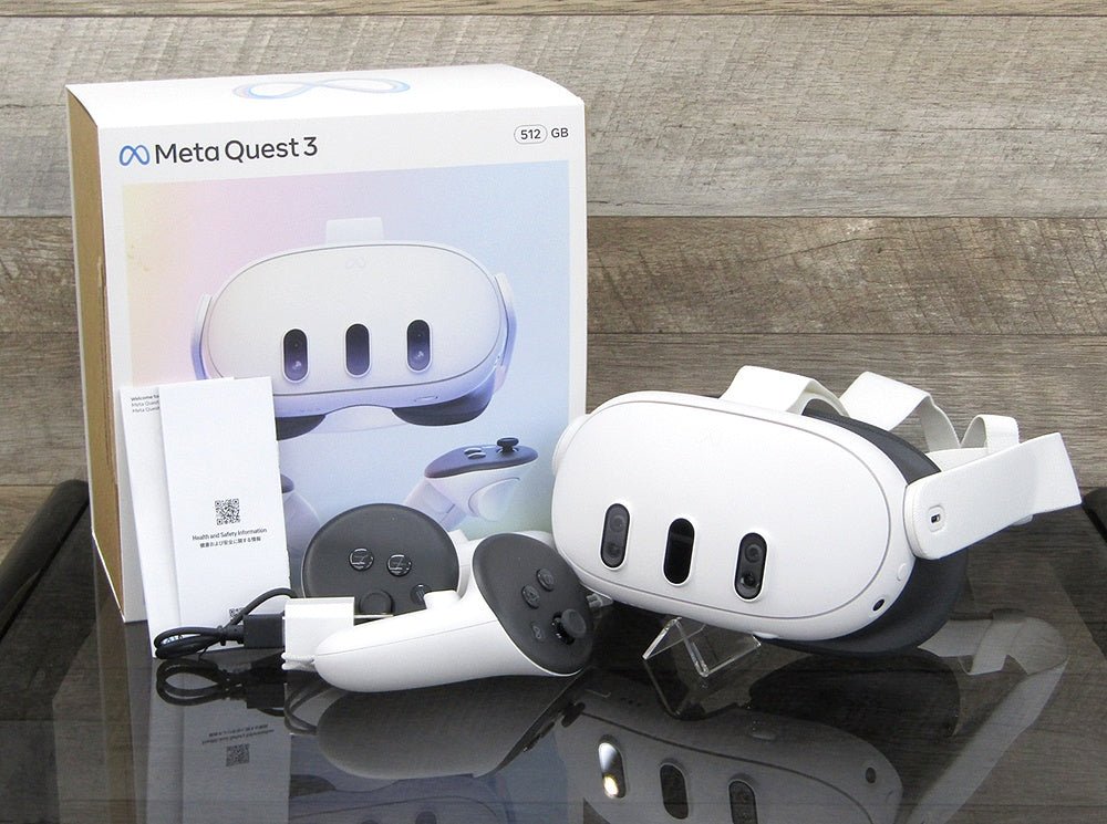Meta Quest 3 512GB メタクエスト3 VRヘッドセット S3A 899 - 00594 - 01 4K解像度+ Infinite Display - 安心保証・業界最安値の販売 福助
