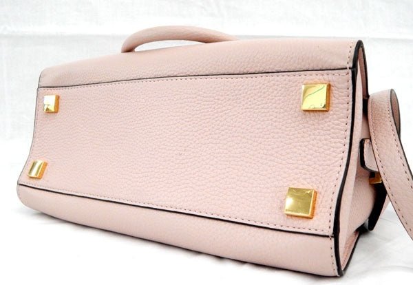 MICHAEL KORS/マイケルコース レザー　ハンドバッグ　ショルダーストラップ付　ピンク - 安心保証・業界最安値の販売 福助