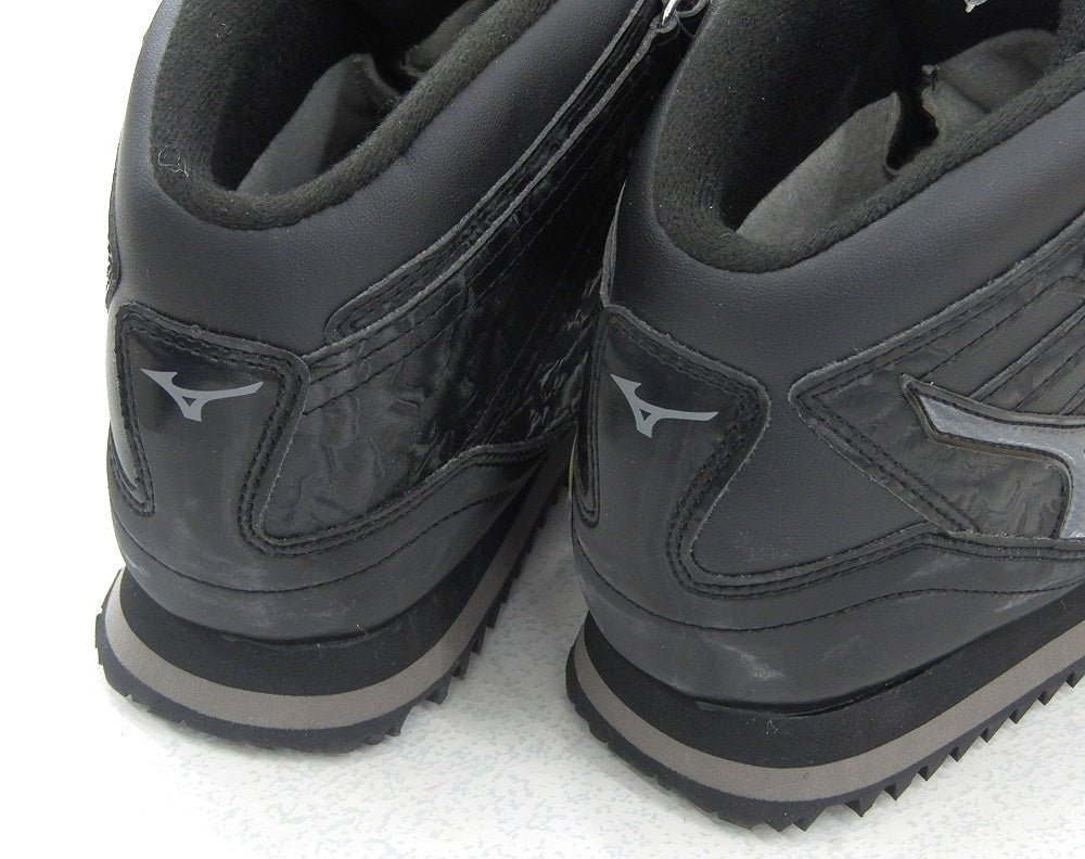 ミズノ MIZUNO 安全靴 ワーキングシューズ F1GA180409 ブラック×シルバー 26.5cm - 安心保証・業界最安値の販売 福助
