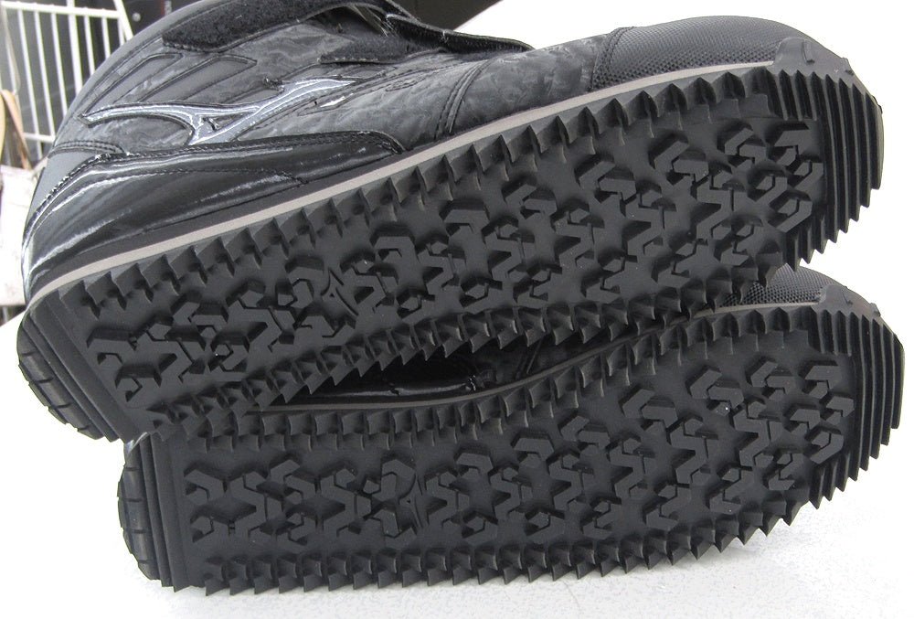 ミズノ MIZUNO 安全靴 ワーキングシューズ F1GA180409 ブラック×シルバー 27.5cm - 安心保証・業界最安値の販売 福助