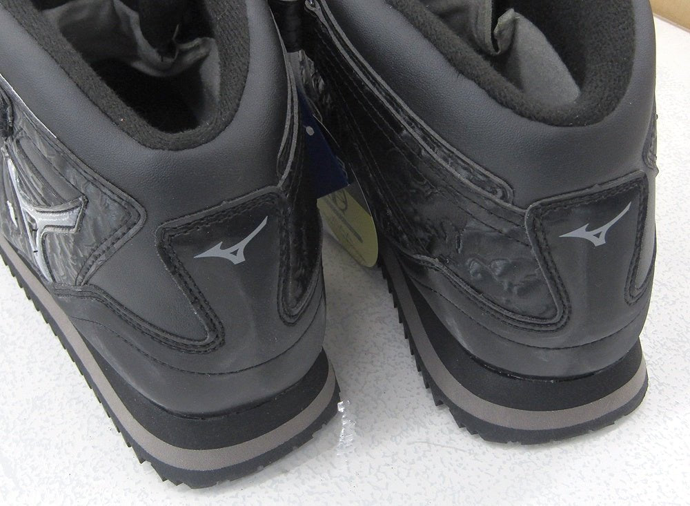 ミズノ MIZUNO 安全靴 ワーキングシューズ F1GA180409 ブラック×シルバー 27.5cm - 安心保証・業界最安値の販売 福助