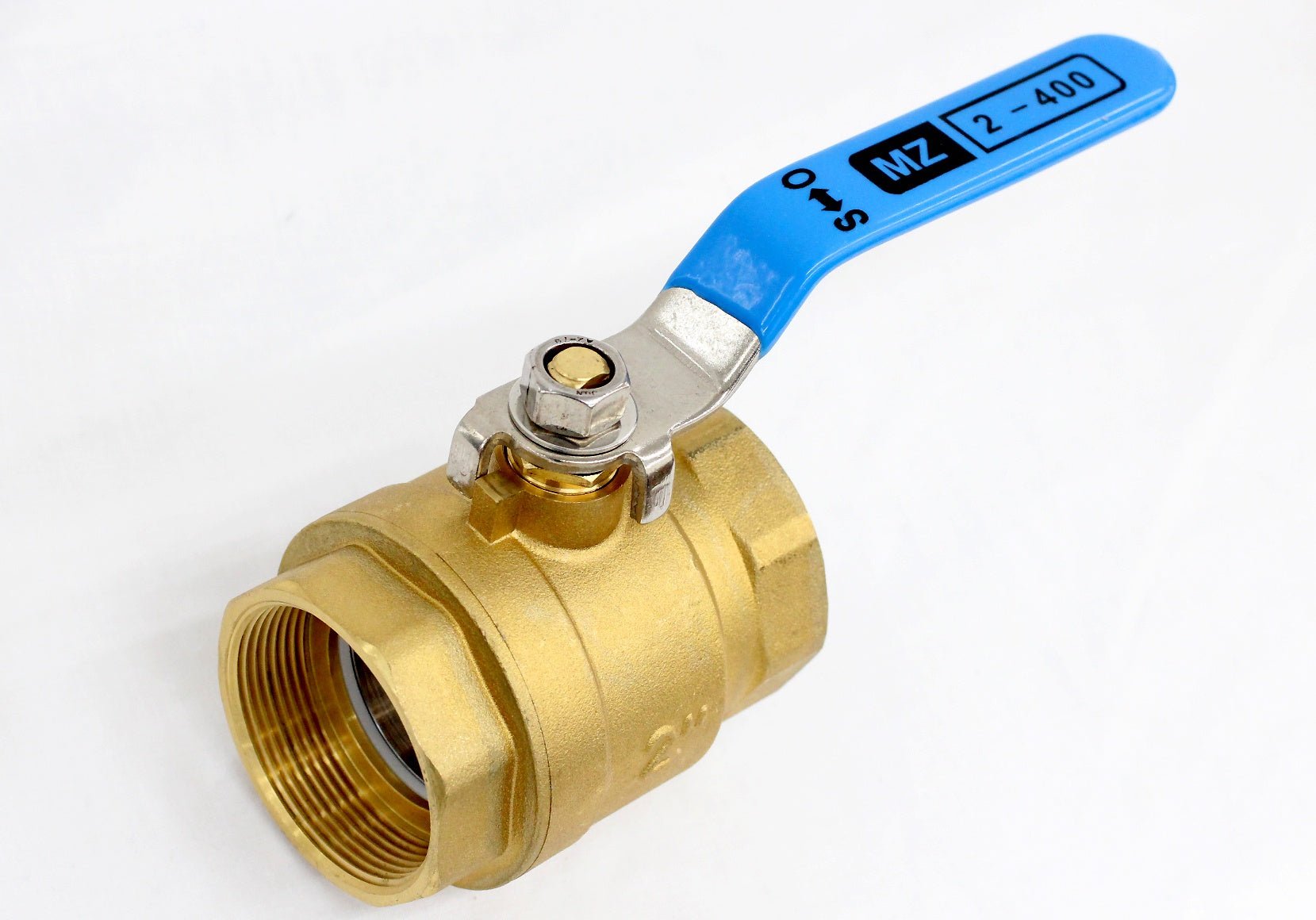 株式会社水空間 MZフルボア ボールバルブ 400型 2 (50A9) 2個入り - 安心保証・業界最安値の販売 福助