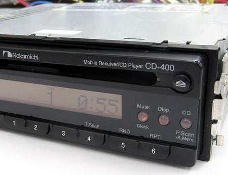 Nakamichi ナカミチ CDプレーヤー AM/FMチューナー CD - 400 カーオーディオ - 安心保証・業界最安値の販売 福助