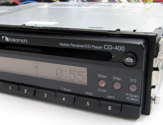 Nakamichi ナカミチ CDプレーヤー AM/FMチューナー CD - 400 カーオーディオ - 安心保証・業界最安値の販売 福助