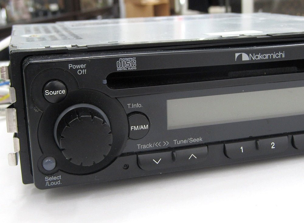 Nakamichi ナカミチ CDプレーヤー AM/FMチューナー CD - 400 カーオーディオ - 安心保証・業界最安値の販売 福助