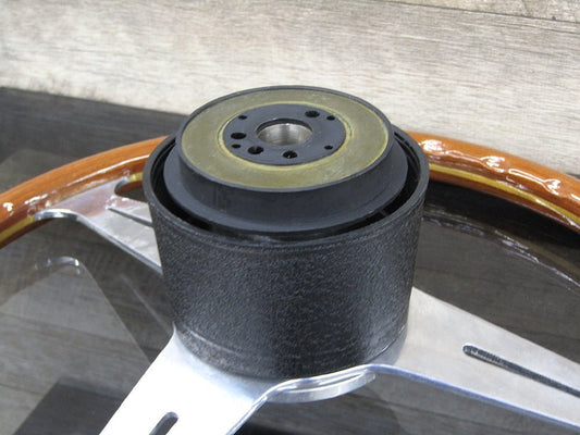 NARDI ナルディ ウッドステアリング ハンドル カー用品 直径約37cm/グリップ幅約2.4cm前後 - 安心保証・業界最安値の販売 福助