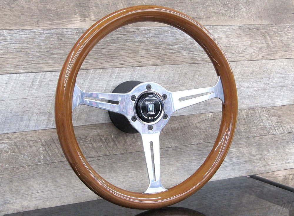 NARDI ナルディ TORINO ウッドステアリング ハンドル 直径約35cm カー用品 - 安心保証・業界最安値の販売 福助