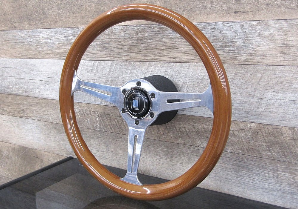 NARDI ナルディ TORINO ウッドステアリング ハンドル 直径約35cm カー用品 - 安心保証・業界最安値の販売 福助