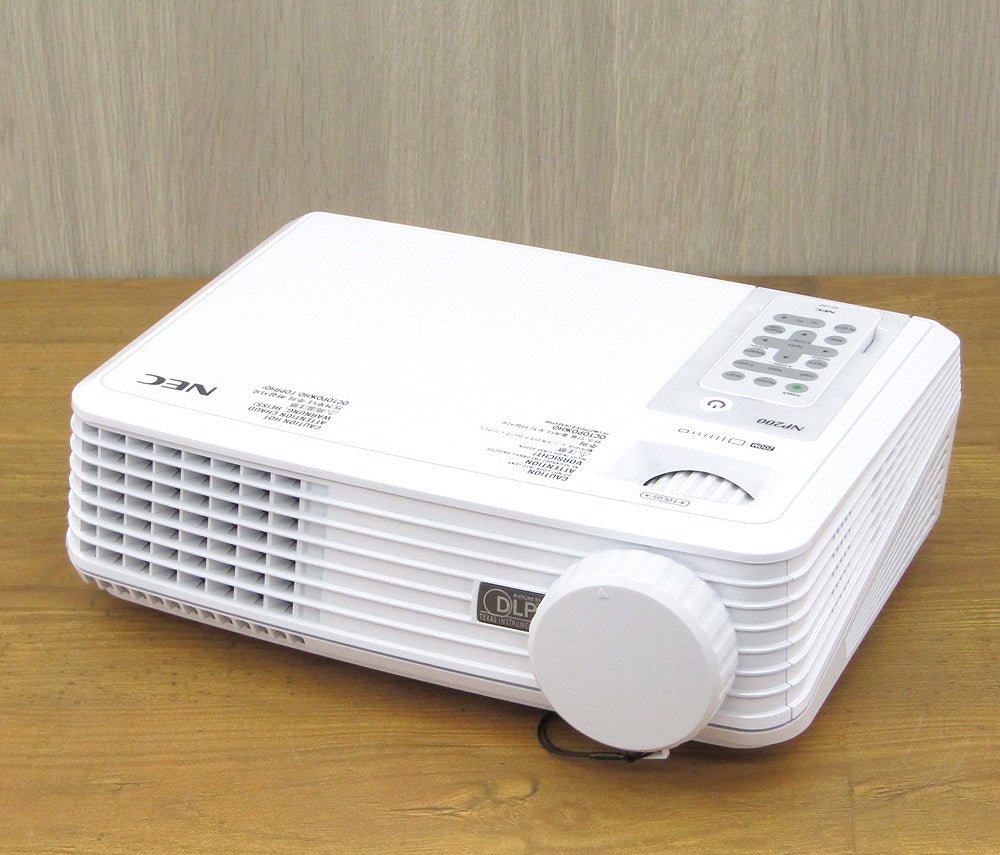 NEC NP-200J 小型プロジェクター スクリーン/収納ケース付属 - 電動工具・楽器・ブランド・住設家電も総合リユース｜リサイクルショップ福助