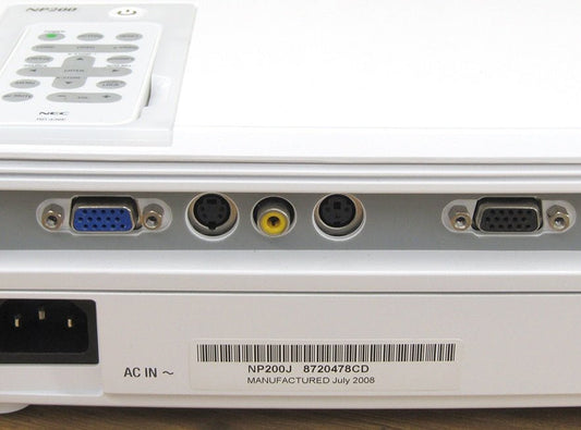 NEC NP-200J 小型プロジェクター スクリーン/収納ケース付属 - 電動工具・楽器・ブランド・住設家電も総合リユース｜リサイクルショップ福助
